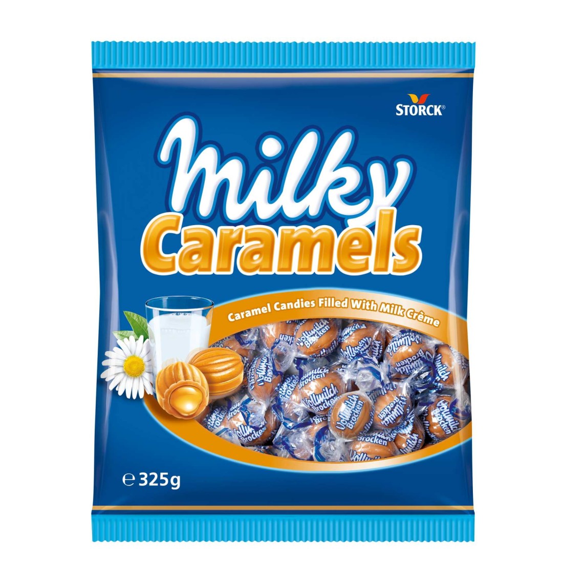 Storck Milky Caramel Candies, 325g