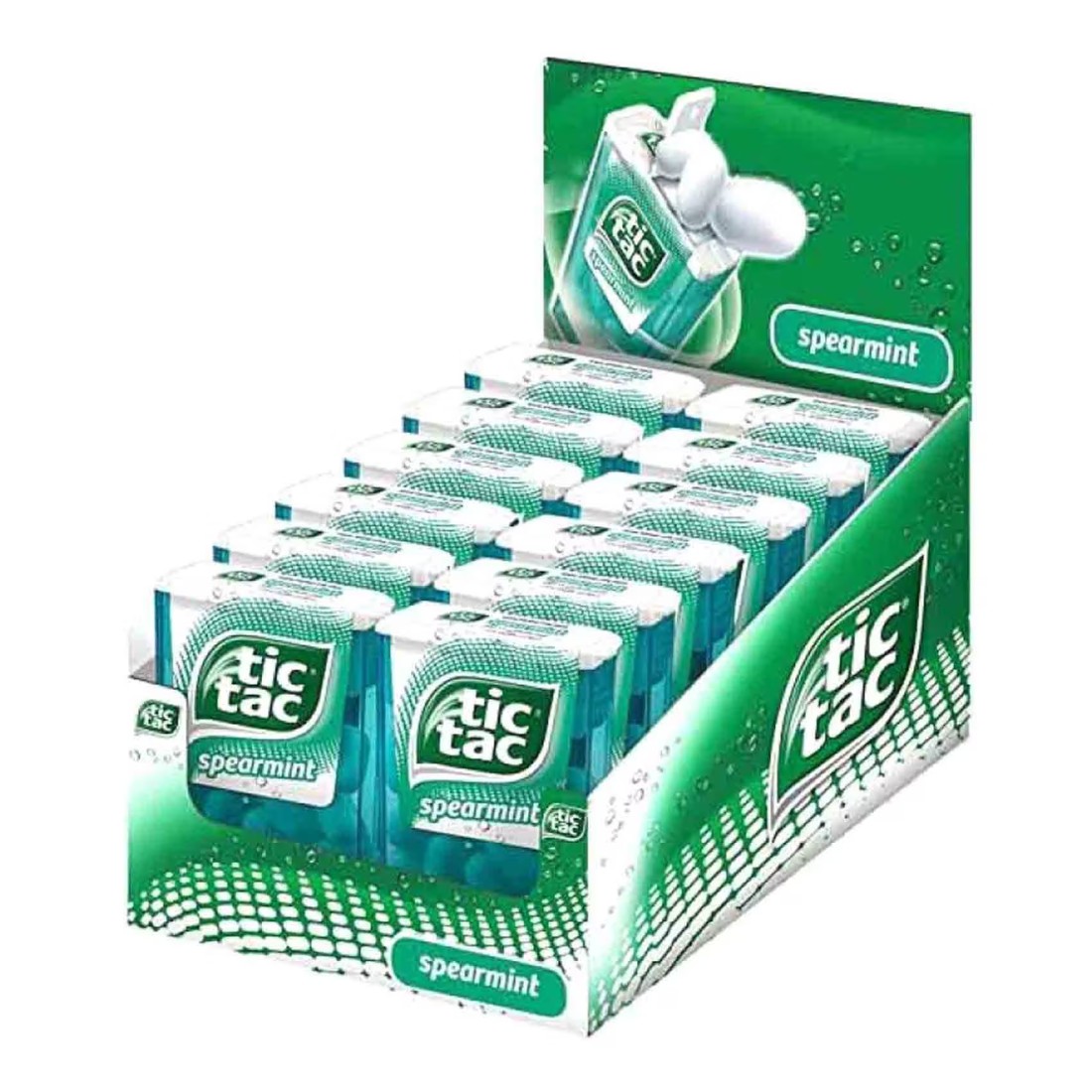 Tic Tac Mint Candy, 18g Pack of 12