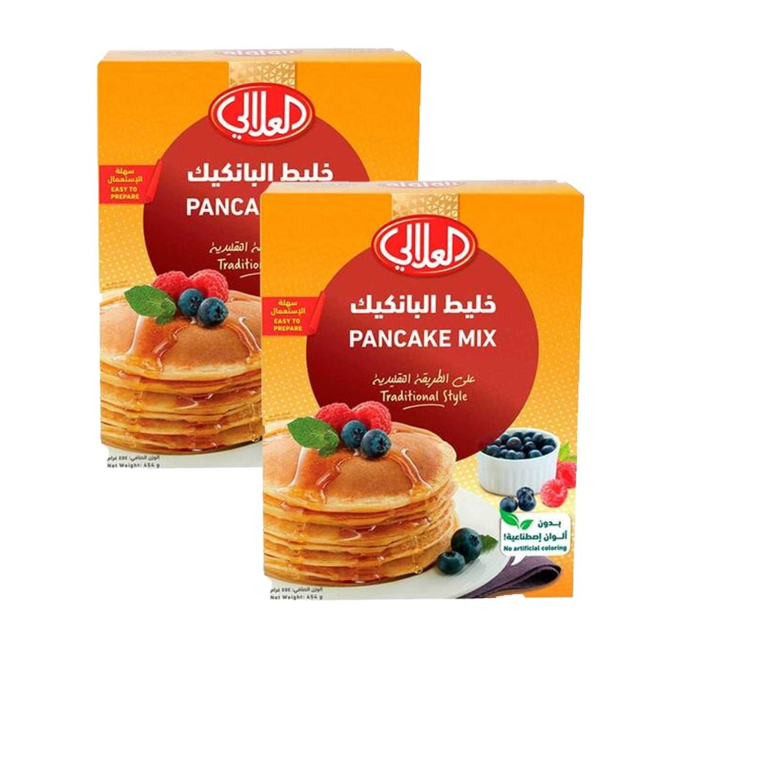 العلالي خليط فطائر البانكيك التقليدية 454 غرام حزمة من 2