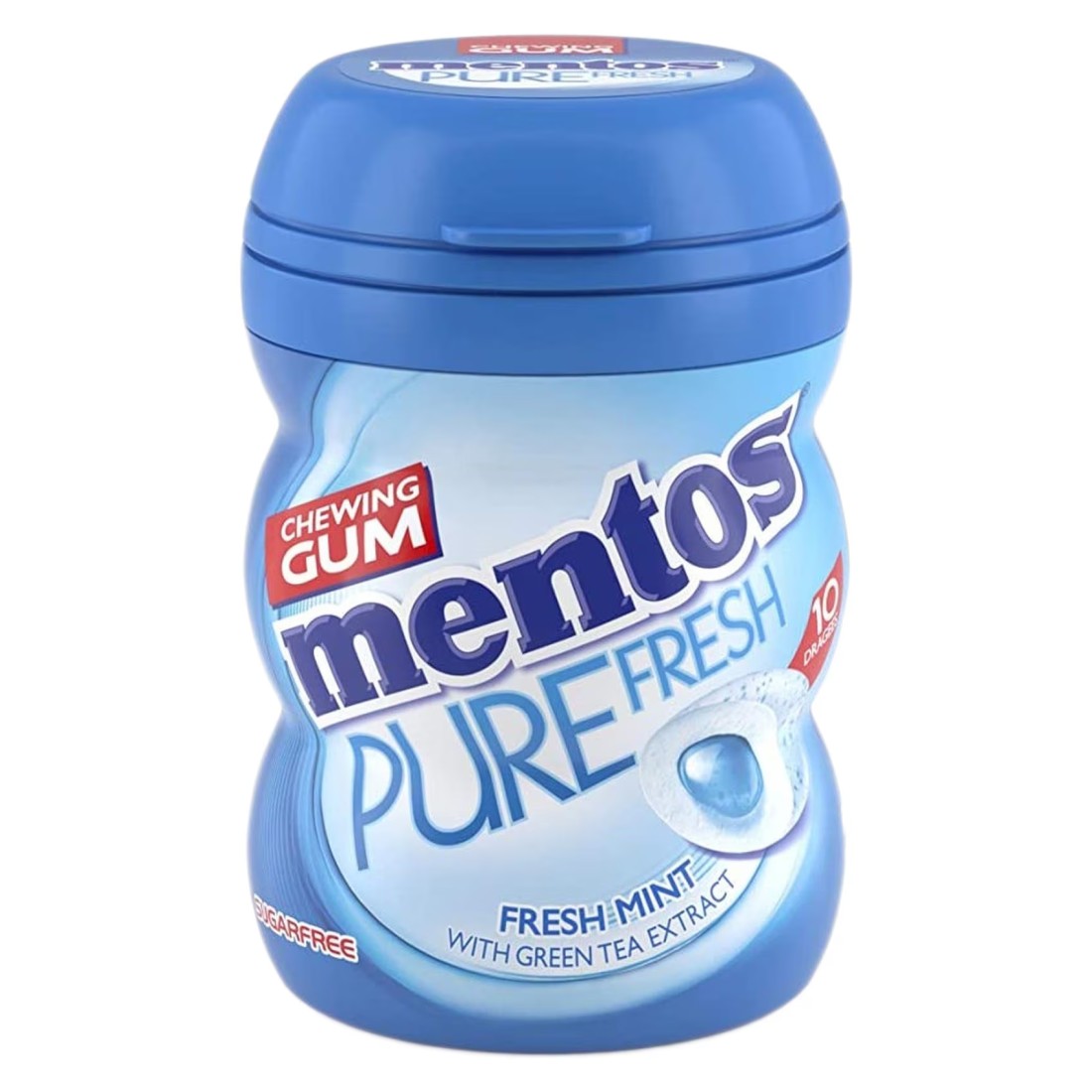 Mentos Pure Fresh Sugar Free Chewing Gum Freshmint Flavour 20g