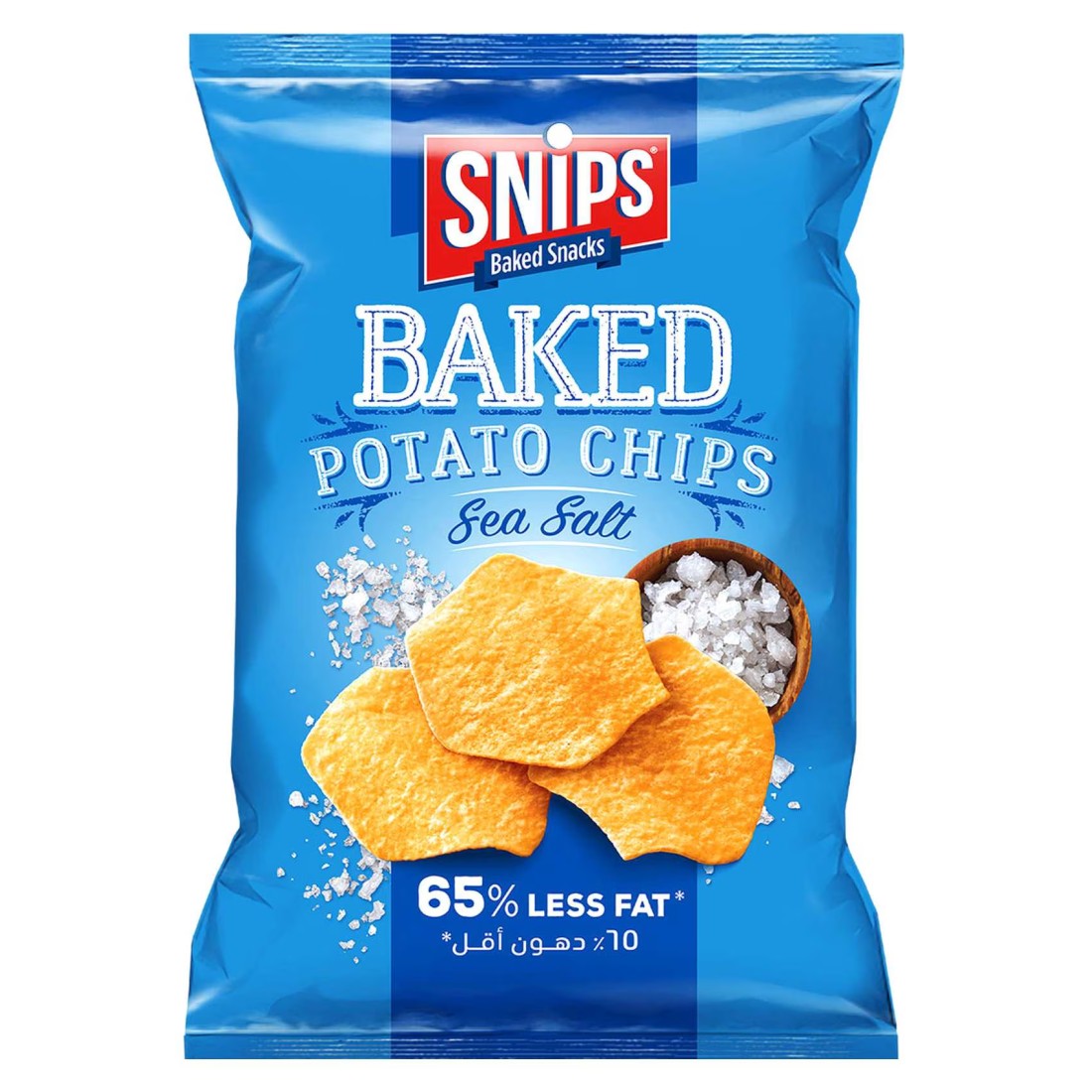 Snips Baked Potato Chips Sea Salt, 35g