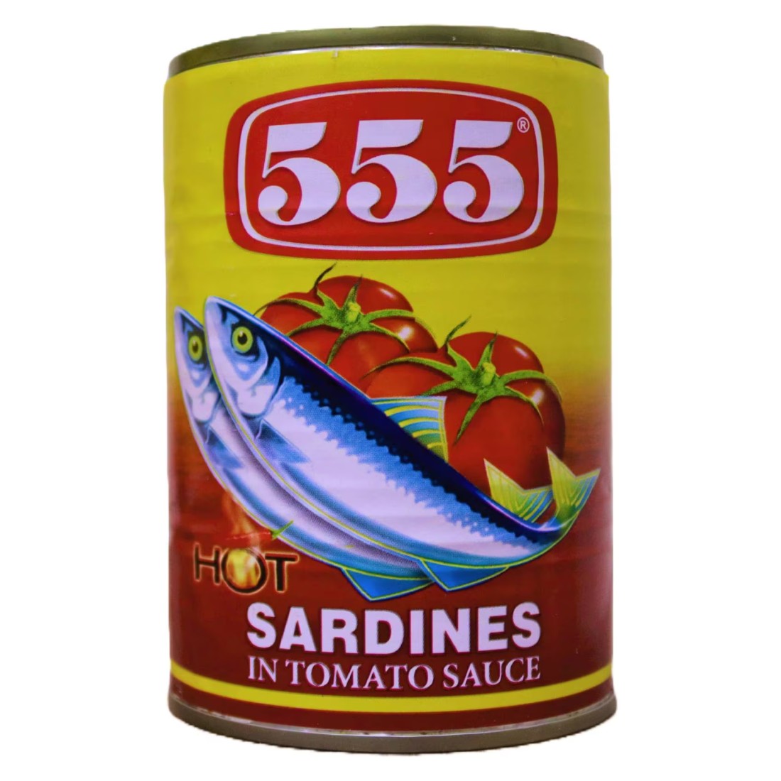 555 سردين حار في صلصة الطماطم 425 غرام