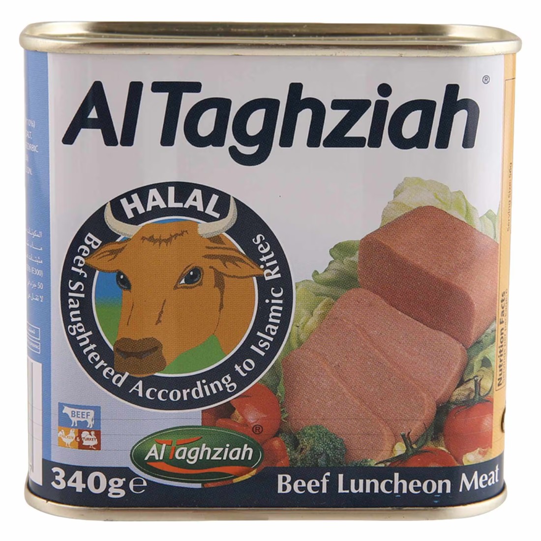 التغذية لانشون لحم بقري 340 غرام حزمة من 2