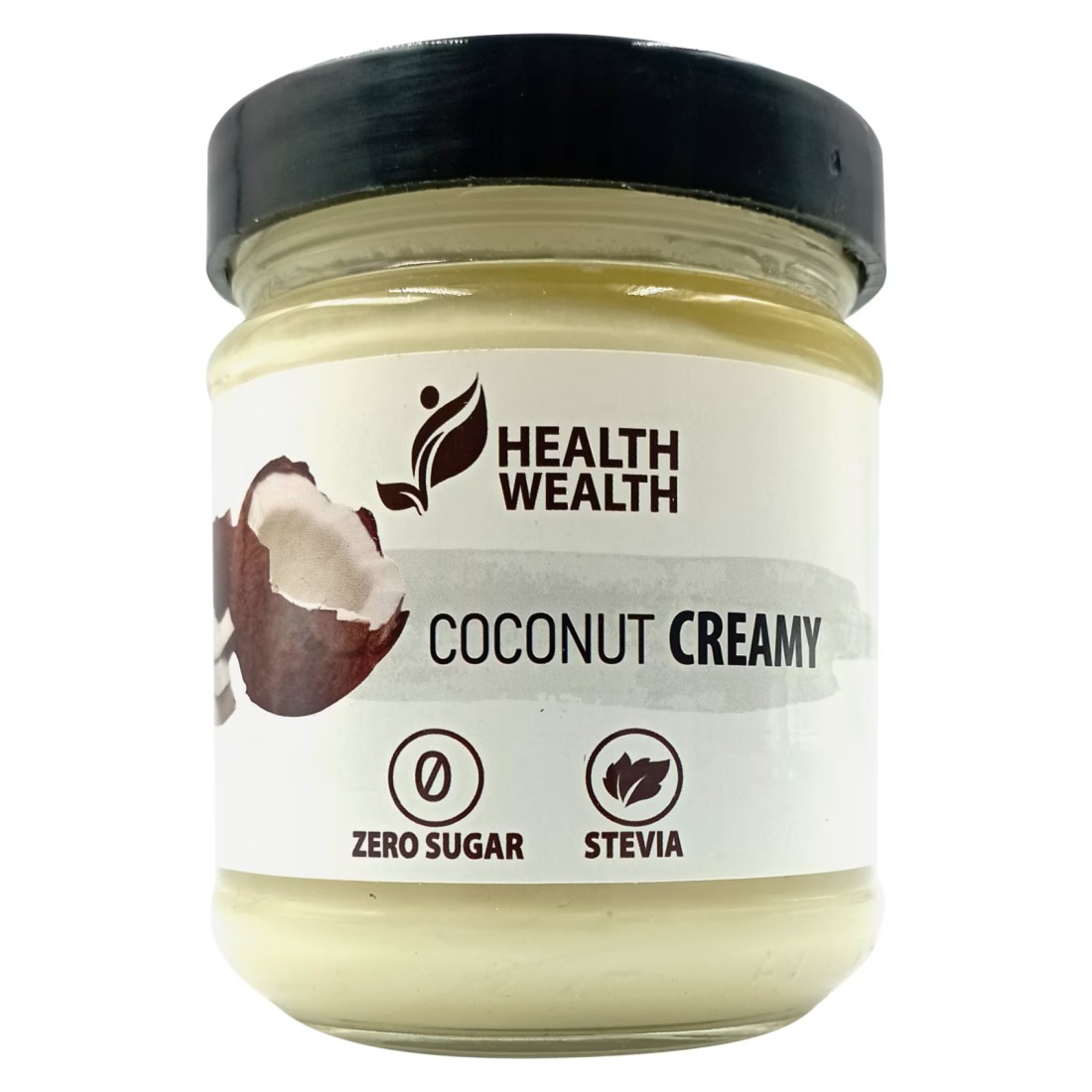 Health Wealth Sugar-Free Coconut Spread Creamy 200g