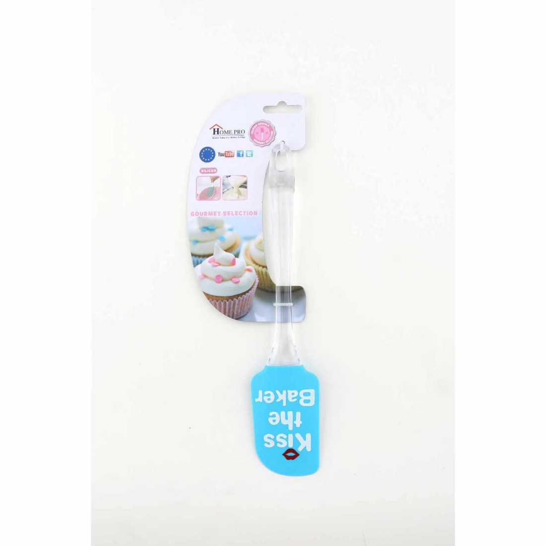 Home Pro Kiss The Baker Spatula With Silicone Head Blue