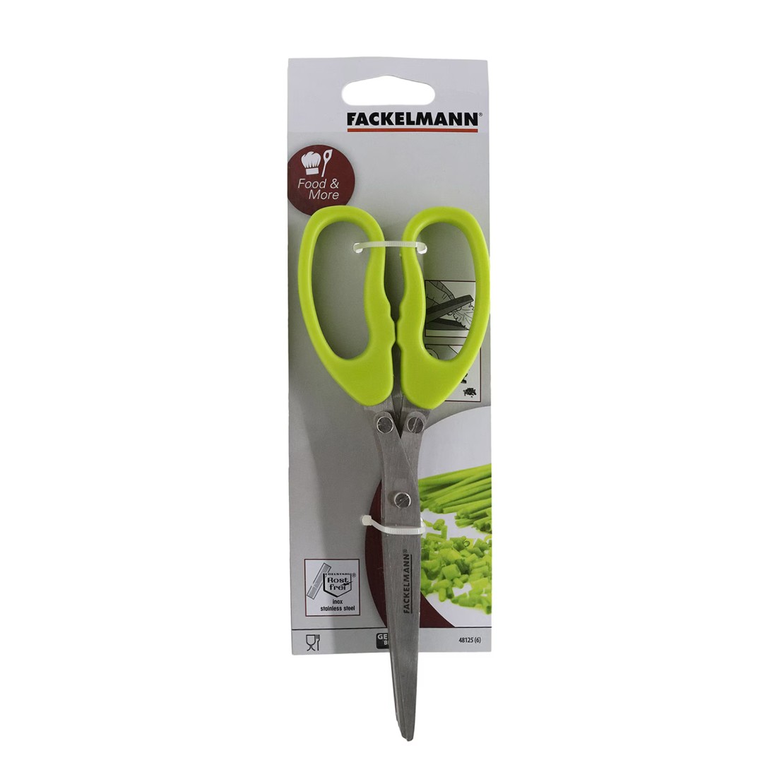 Fackelmann Herbs Scissors Green 19cm