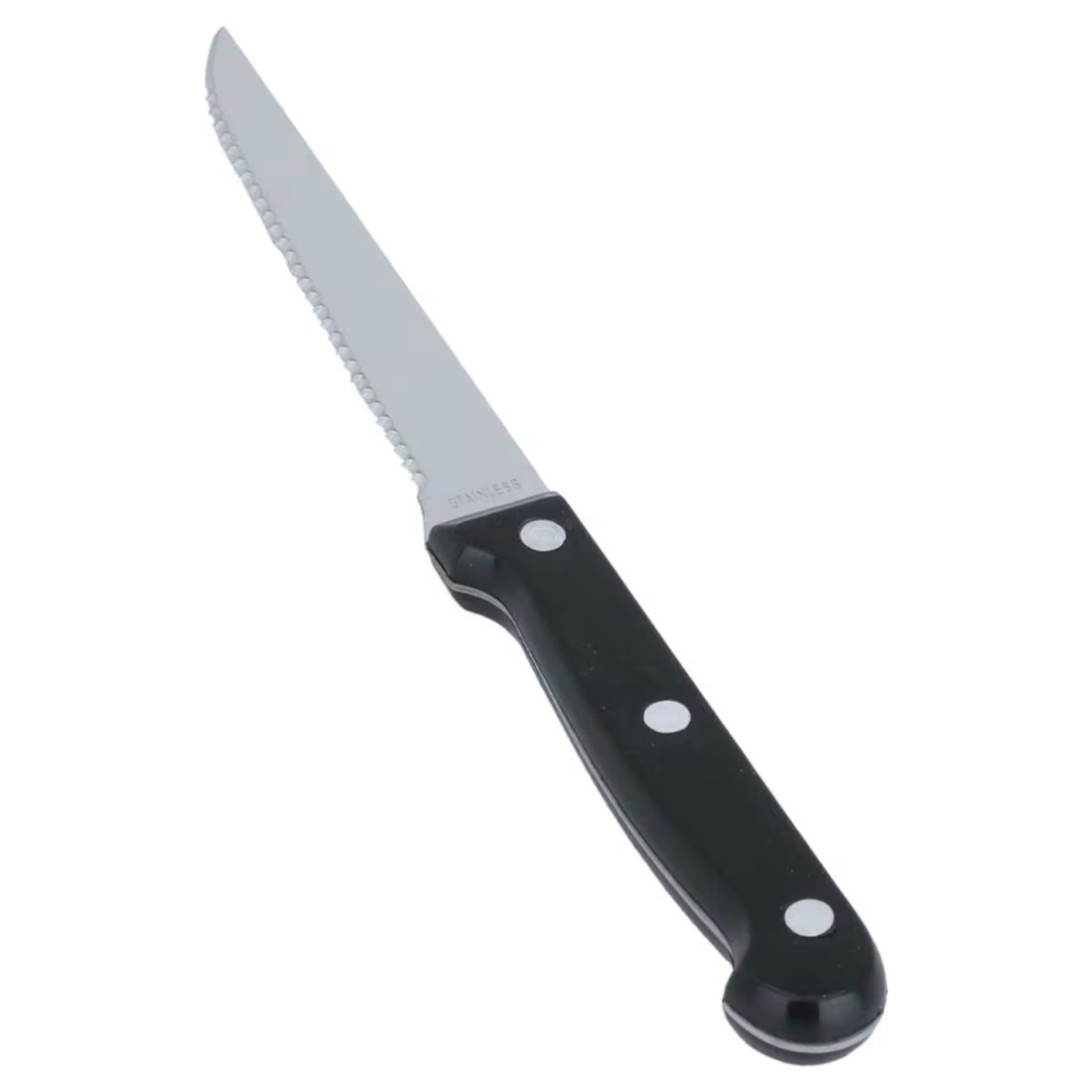 Alsaif Gallery 6 Piece Black Handle Knife Set Turkish