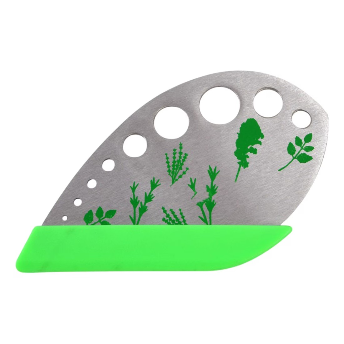 Stainless Steel Herb Striper and Cutter