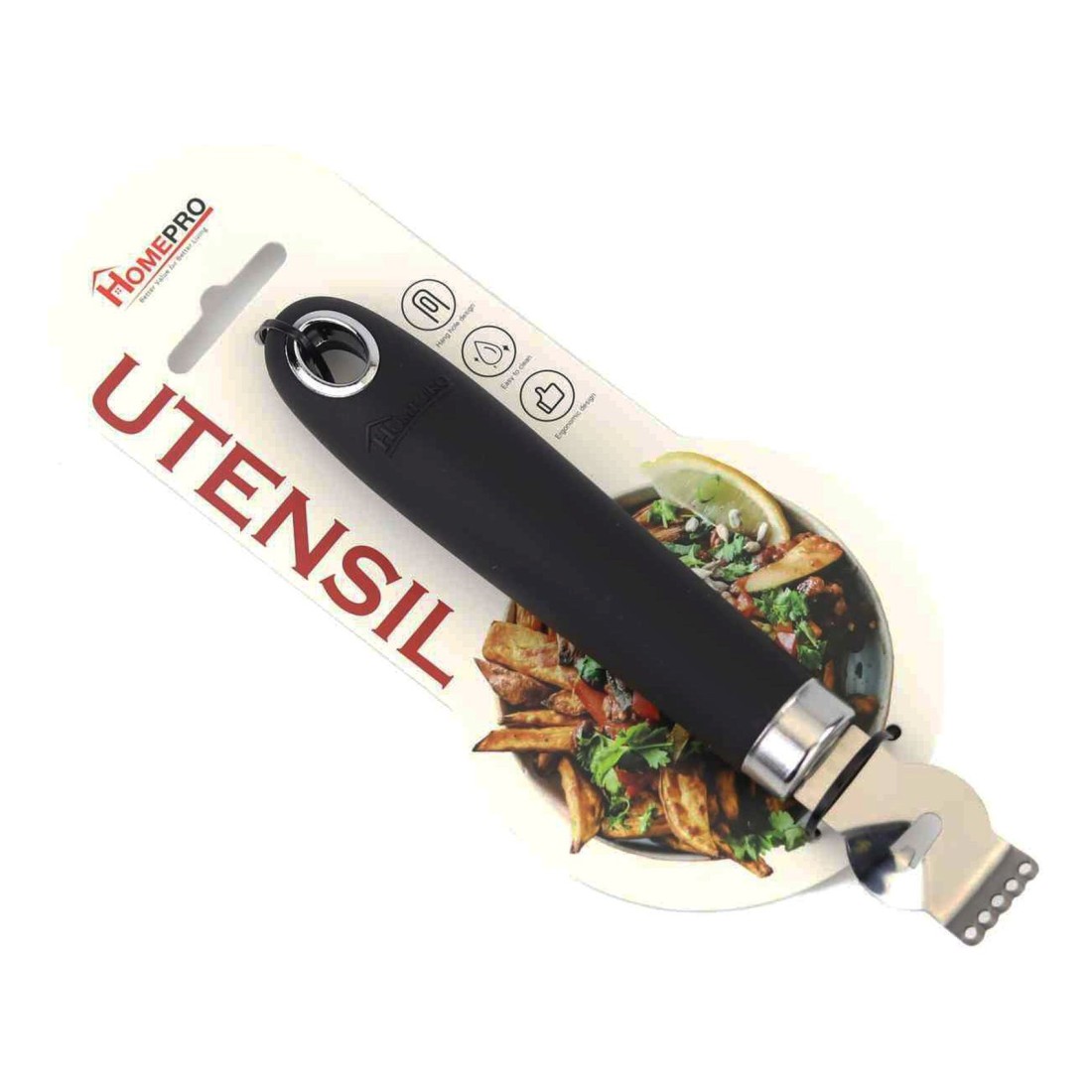 Home Pro Lemon Zester Black And Silver