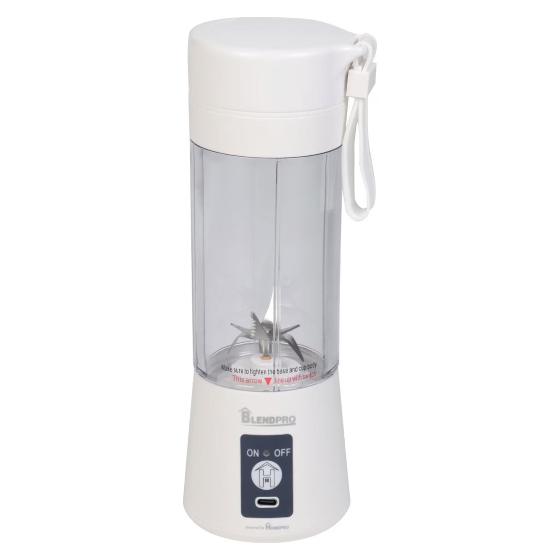Home Pro Blend Pro Portable Blender White