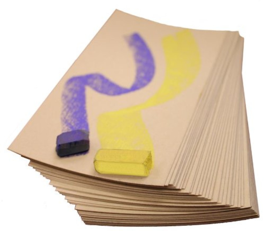 UART Sanded Pastel Paper M160281 21Inch27Inch No320 Grade Paper 10Pack