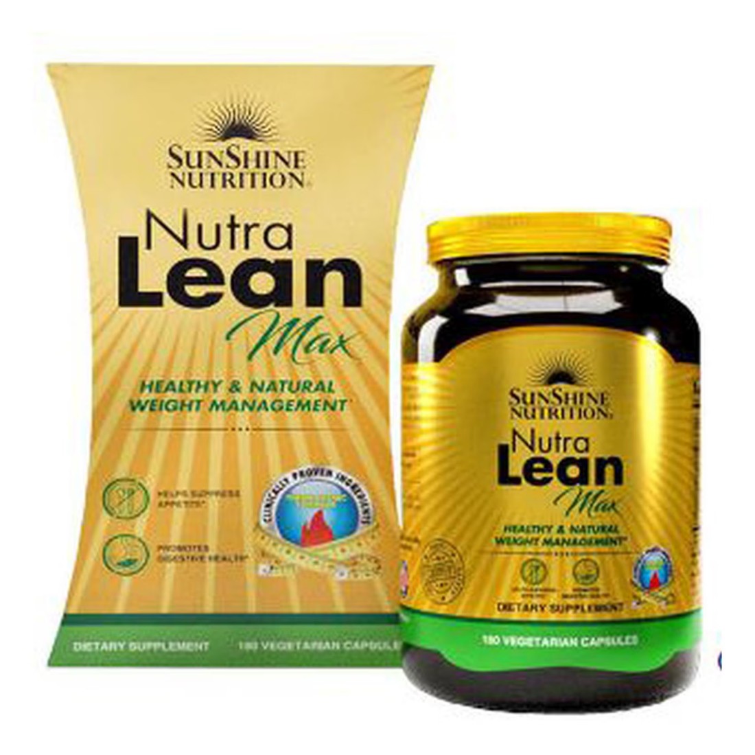Sunshine Nutrition Nutra Lean Max Capsule 180 PCS