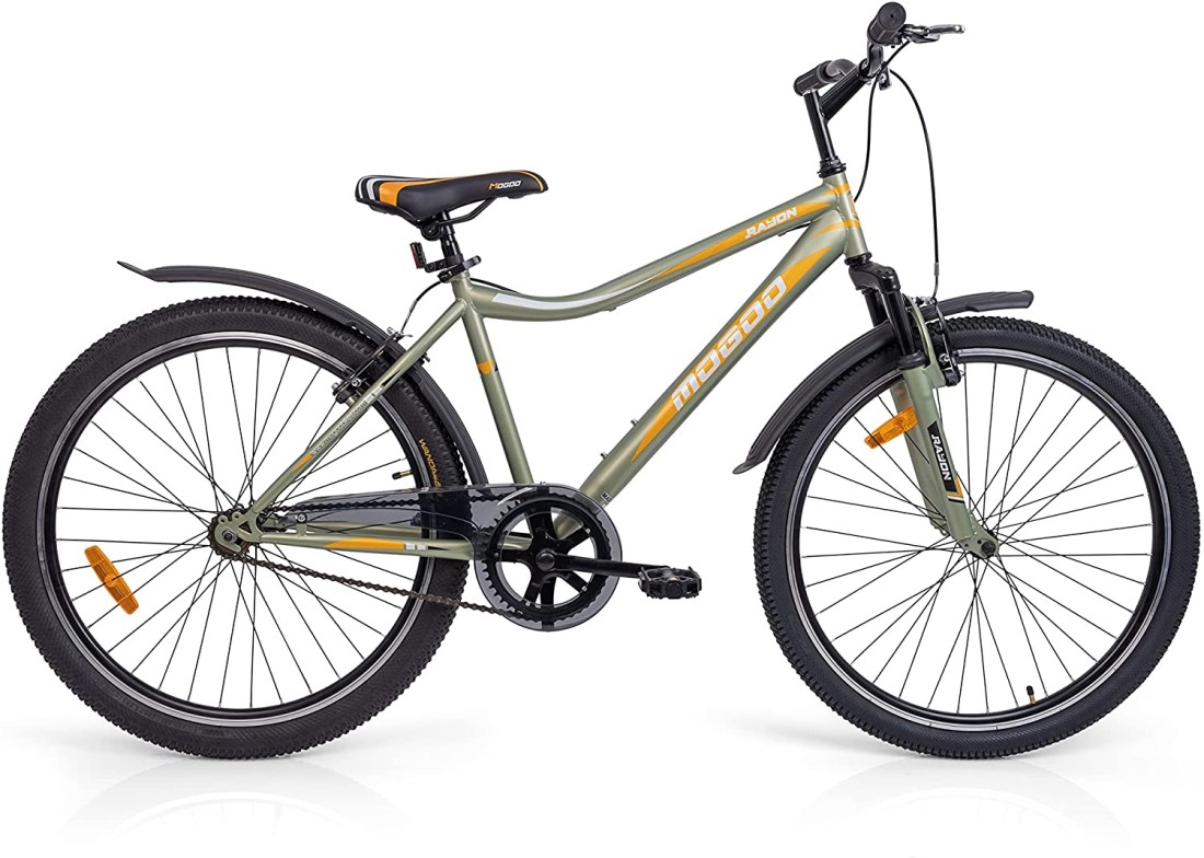 ITG Mogoo Rayon Single Speed Bike 26 Inch, Green