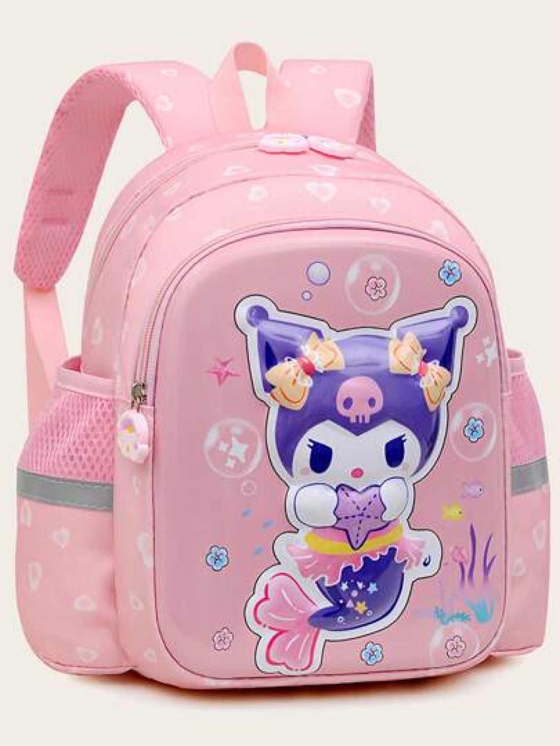 Sanrio حقيبة ظهر للأطفال بحماية الظهر والخفيفة الوزن من جزيئات صور كارتون سانريو ملودي، سينامون، كلاب