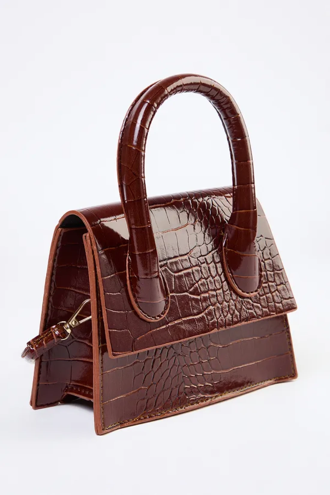 Trendyol Shoes Tan Textured Cross Strap Women's Mini City Bag Twoaw25Oc00000