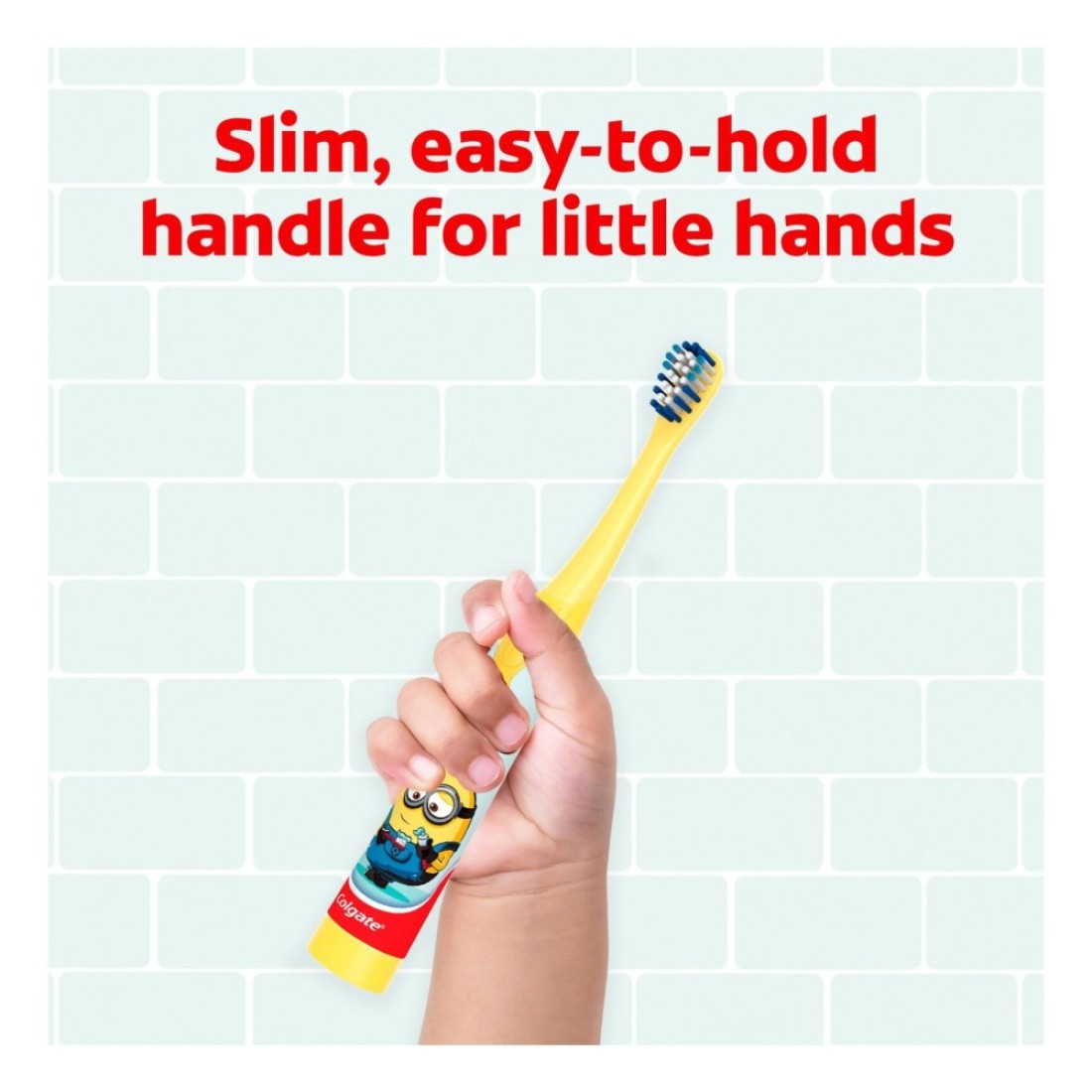 Colgate Kids Extra Soft Sonic Battery Powered Minions Toothbrush 1 Pcs