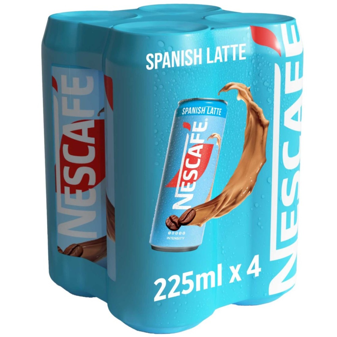 Nescafe Spanish Latte Coffee Drink, 225ml Pack of 4