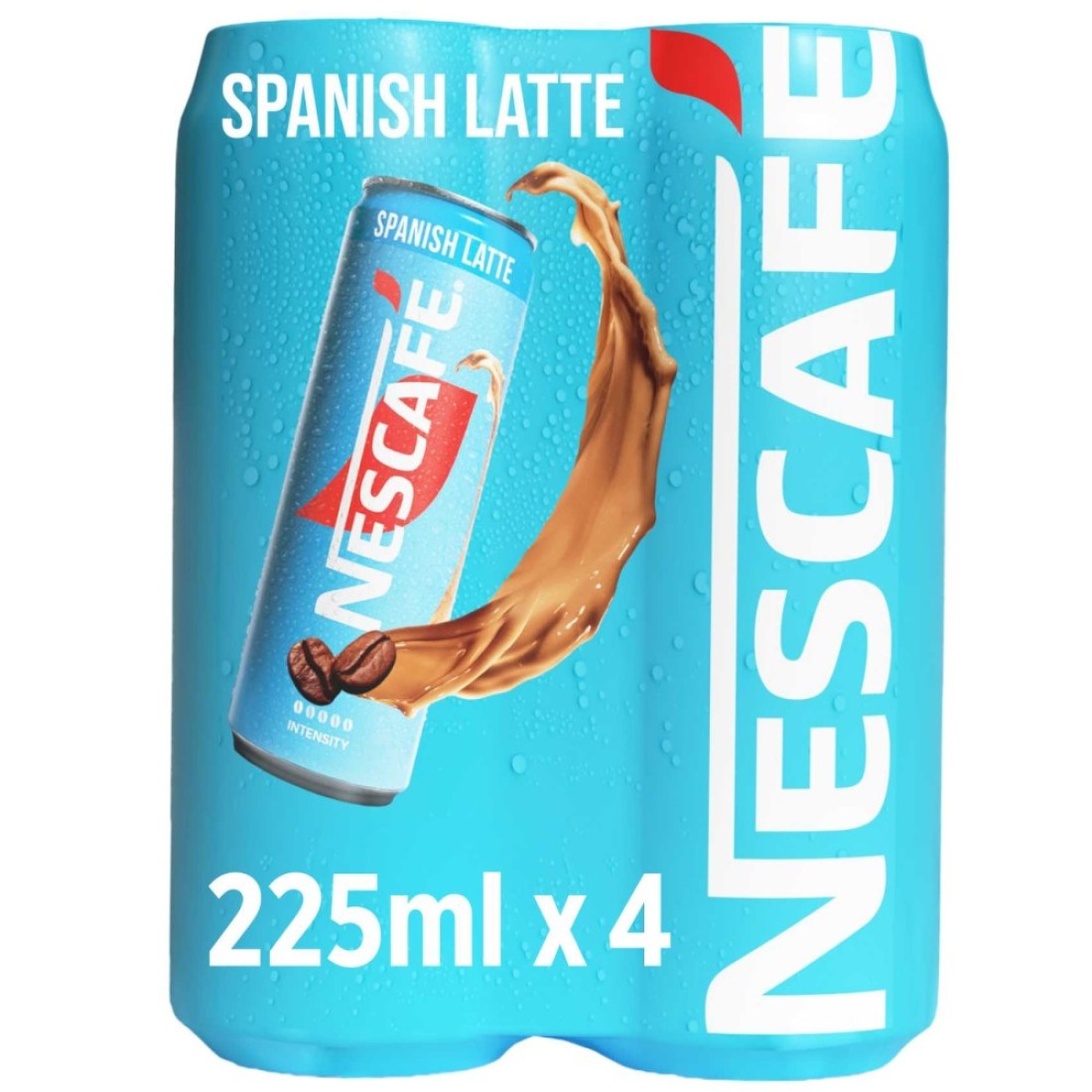 Nescafe Spanish Latte Coffee Drink, 225ml Pack of 4