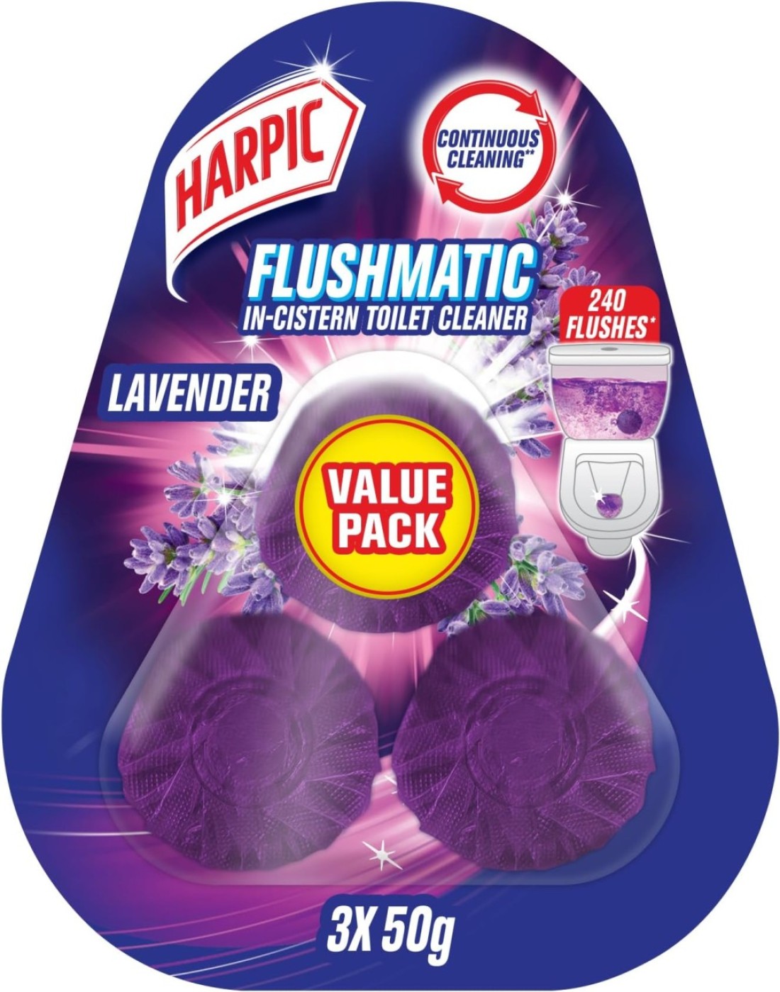 HARPIC ITC LAVENDAR 50G 2P1