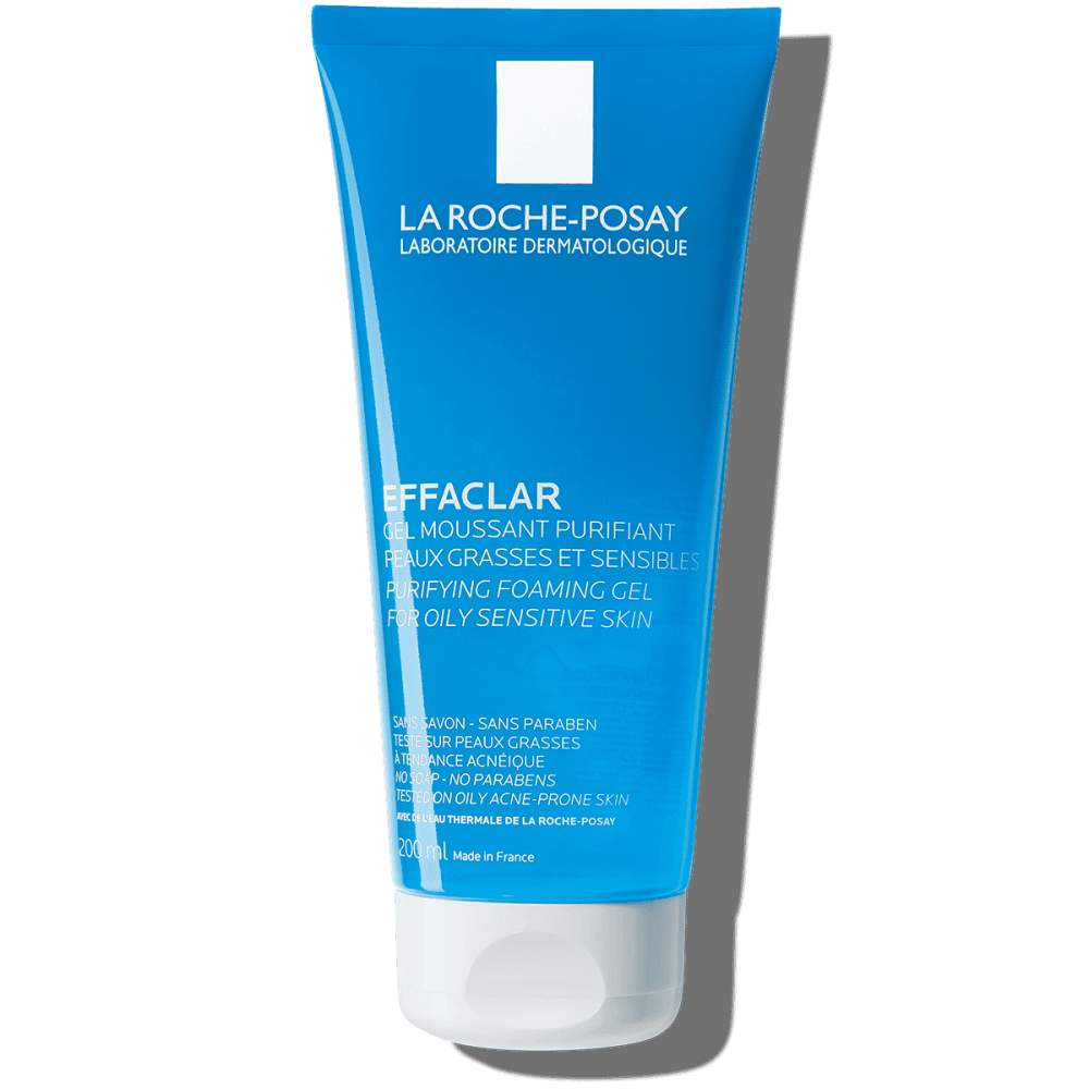 جل رغوي منظّف من لا روتش‑بوزيه Effaclar للبشرة الدهنية والحساسة – ٢٠٠ مل