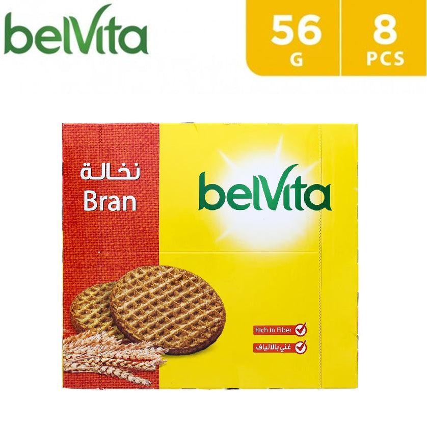 BELVITA BISCUIT BRAN 56GM x8