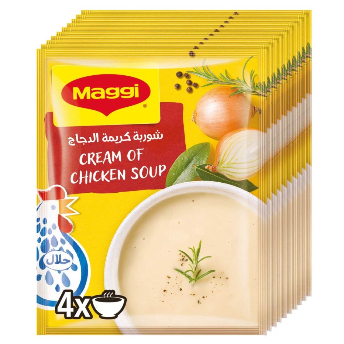 Nestle Maggi Cream Of Chicken Soup 71g Pack of 12