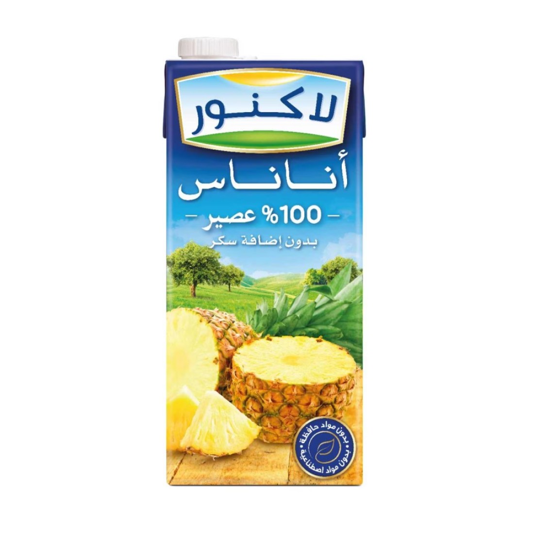 لاكنور إيسنشالز عصير الأناناس 1 لتر