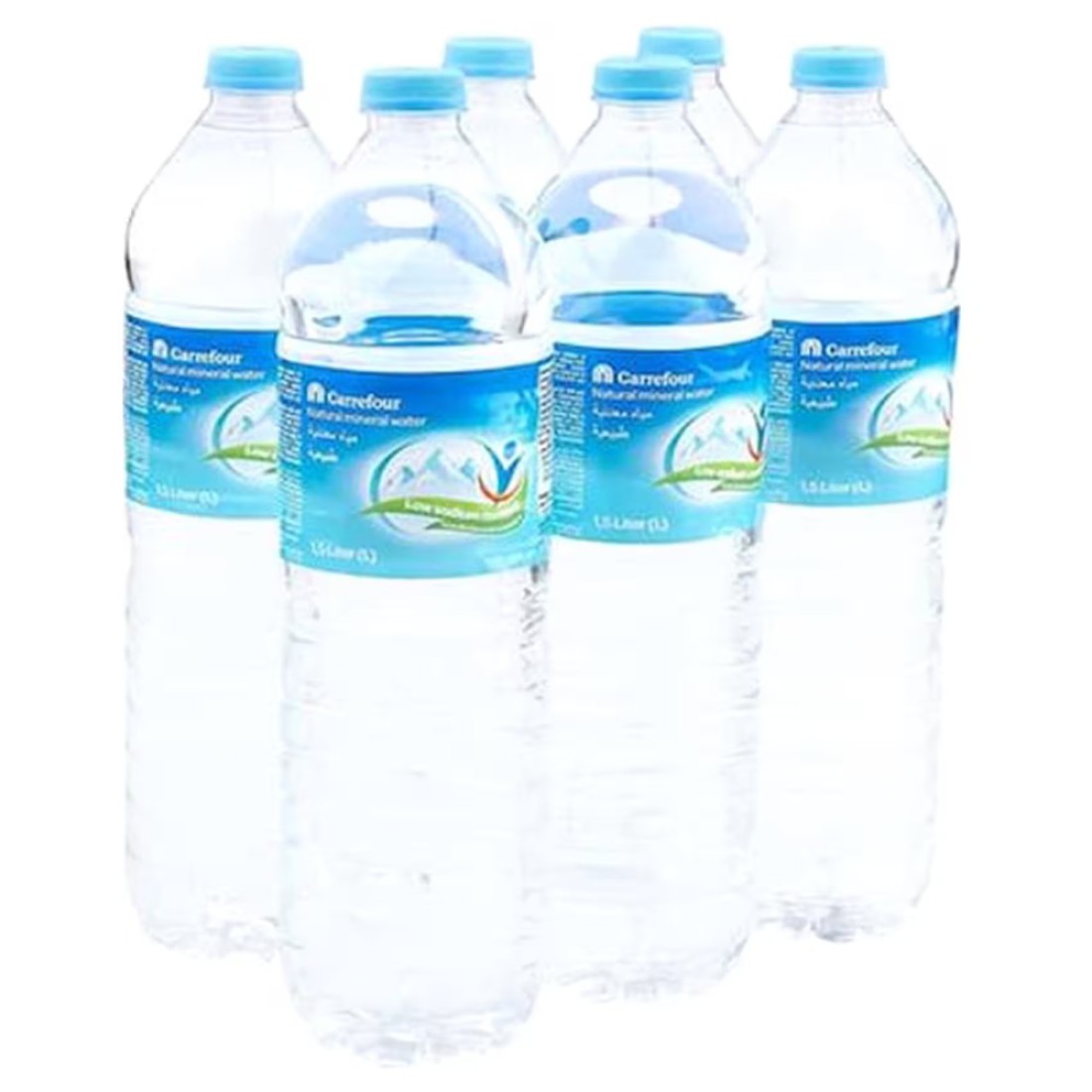 Carrefour Natural Mineral Water 1.5L Pack of 6