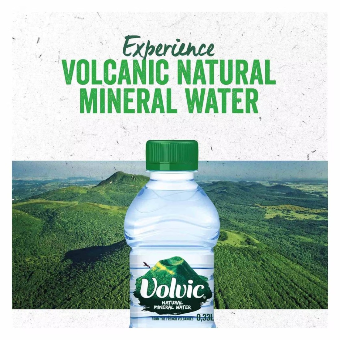 Volvic Natural Mineral Water 330ml Pack of 24