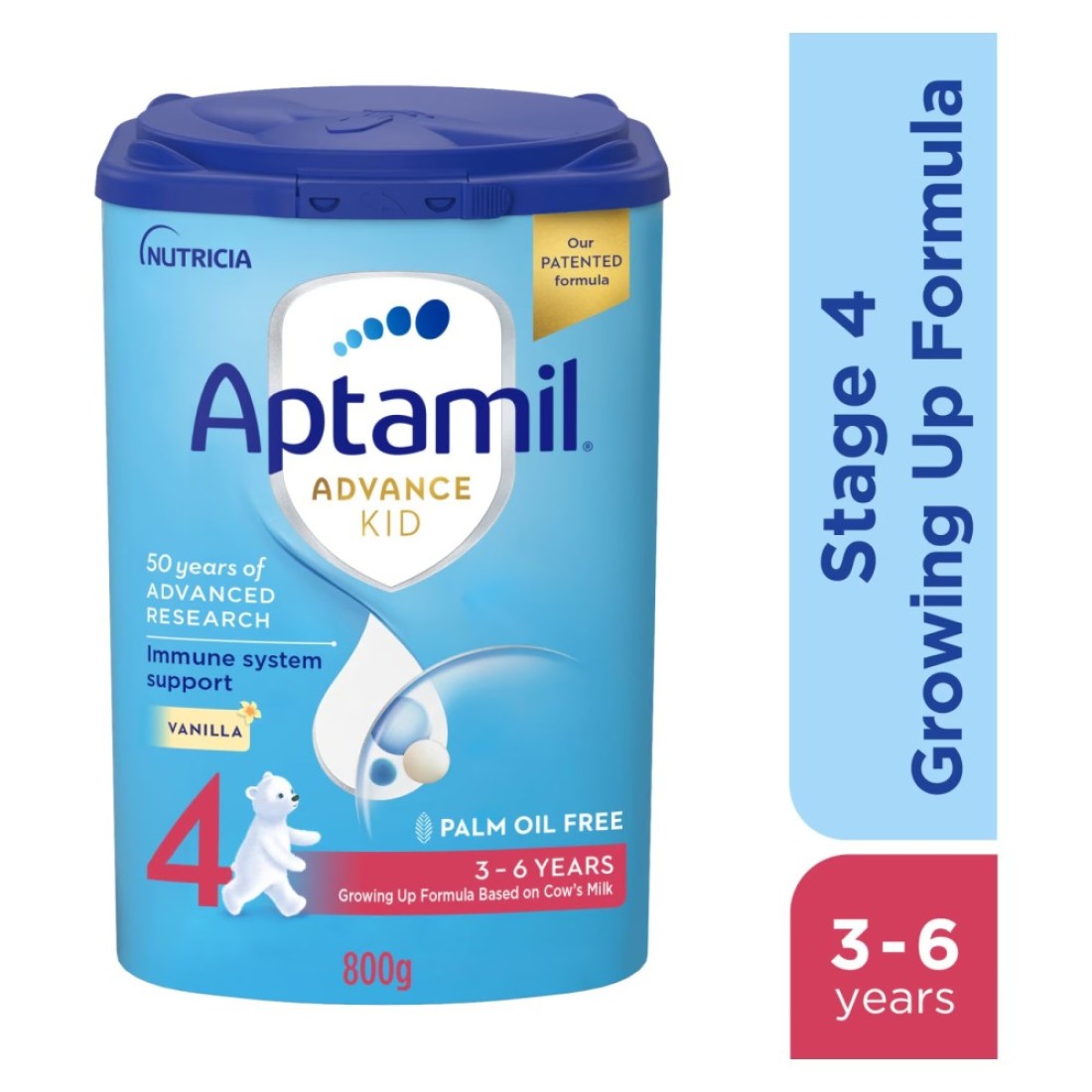 Aptamil Advance Kid Growing Up Formula Milk Stage 4 3-6 Years 800g Pack of 2