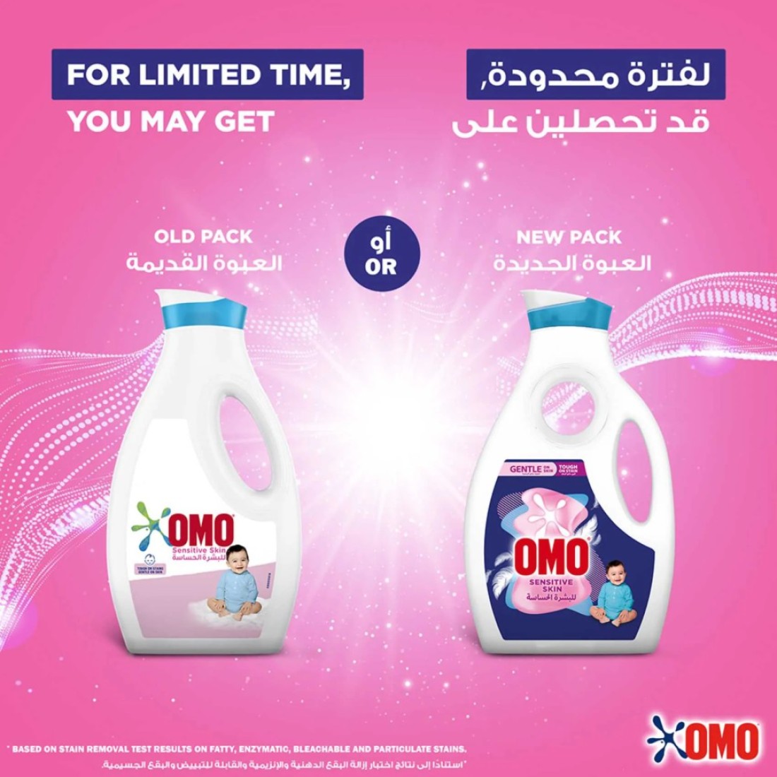 OMO Liquid Laundry Detergent for Sensitive Skin 2L