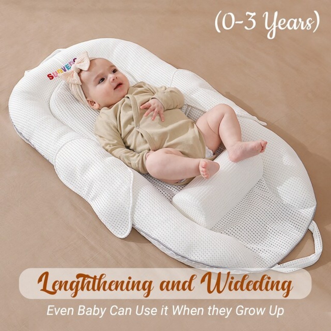 Sunveno - DuPont Baby Nest Wings - White