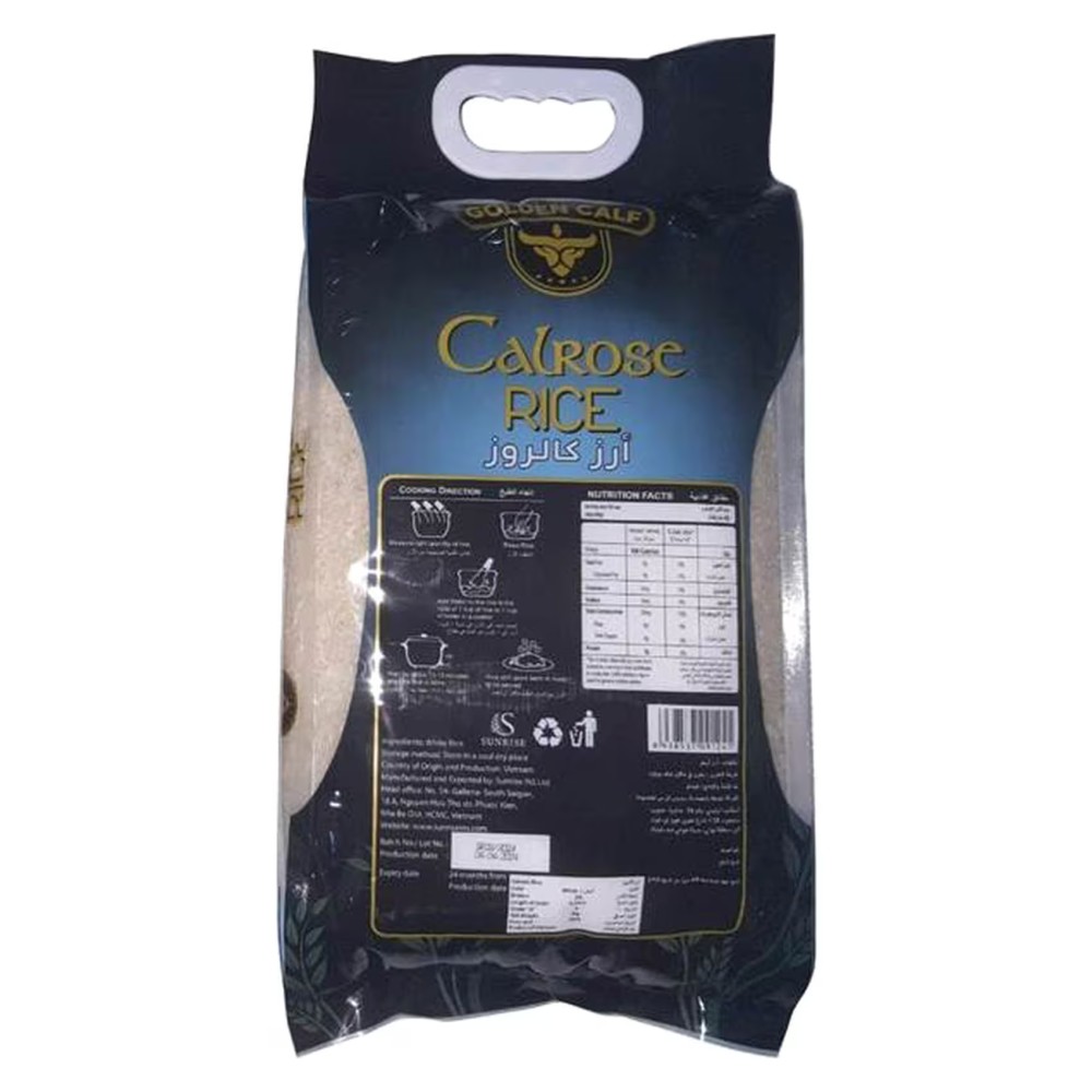 Golden Calf Calrose Rice 5kg