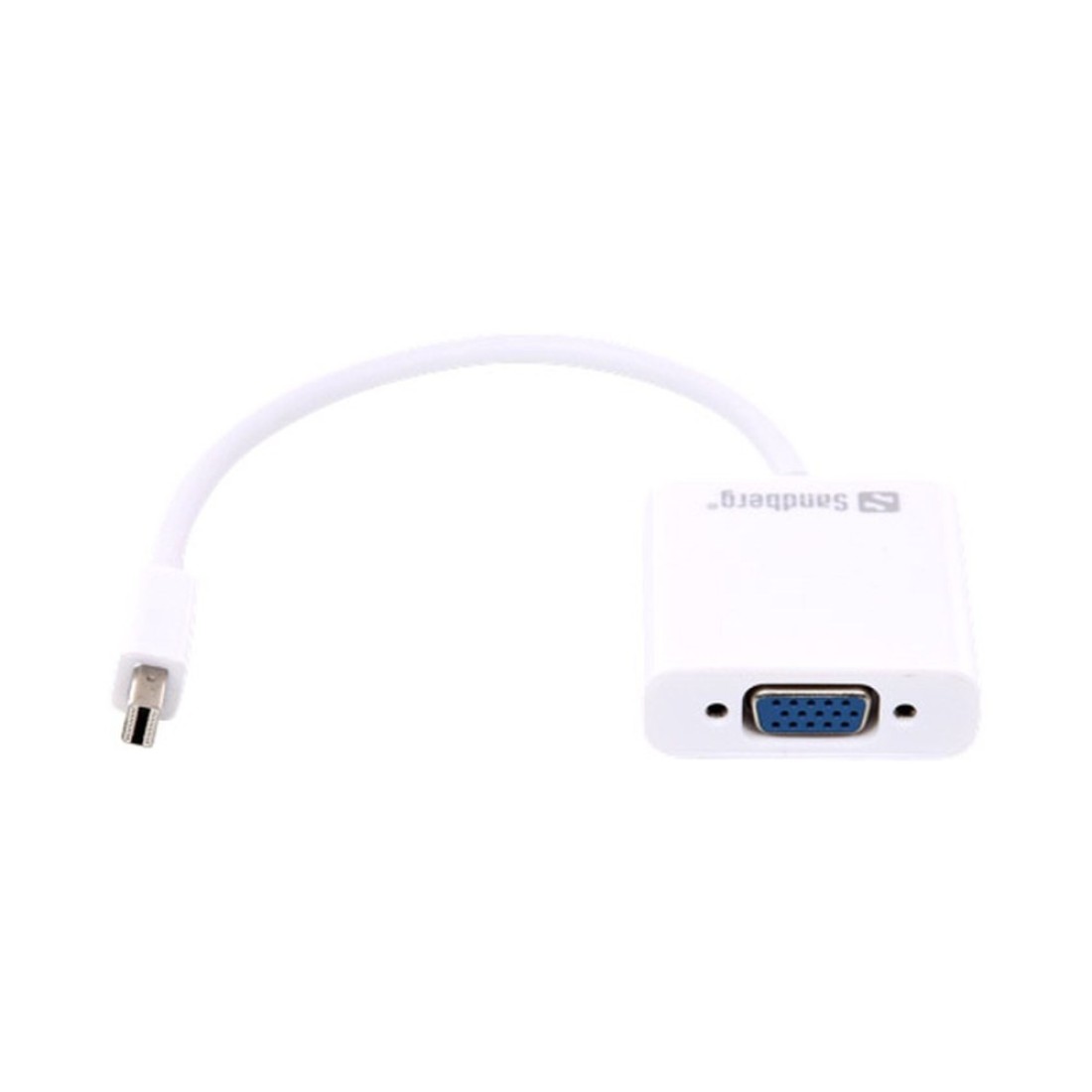 Sandberg Mini Display Port VGA Adapter White