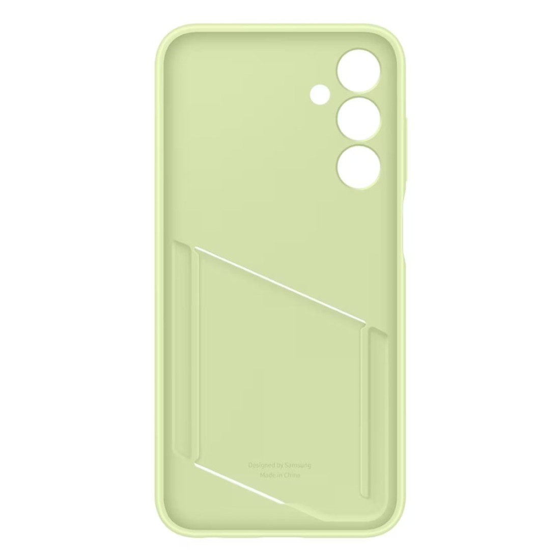 Samsung Case Cover with Card Slot for Galaxy A25 5G Lime