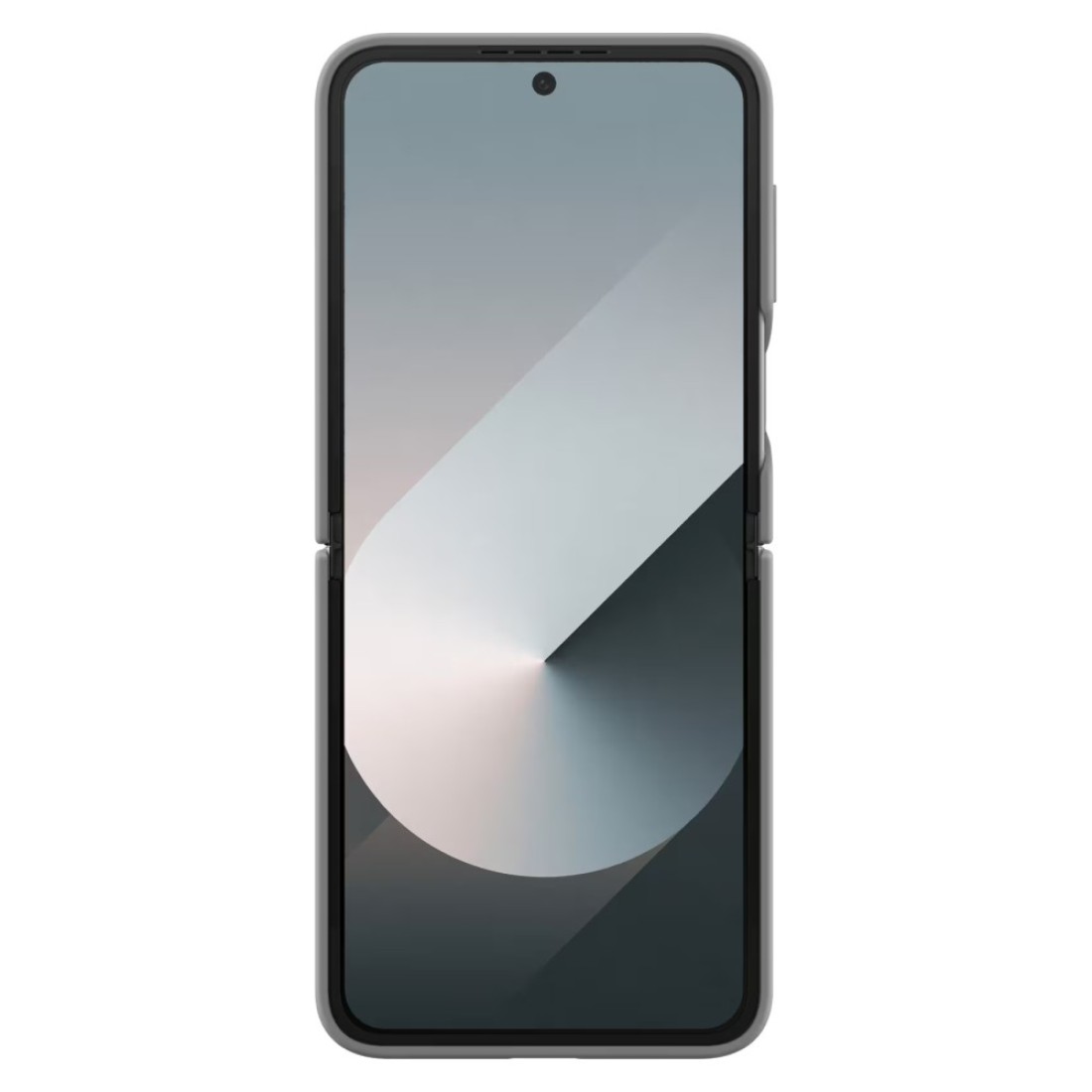 Samsung Silicone Case Cover with Ring for Galaxy Flip6 Grey