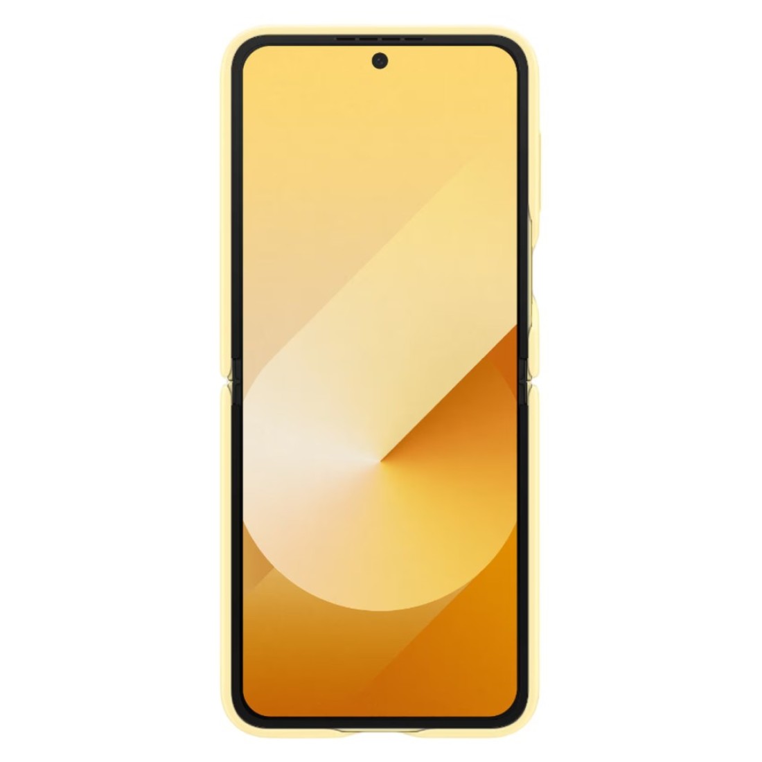 Samsung Vegan Leather Flap Case Cover for Galaxy Flip6 Yellow