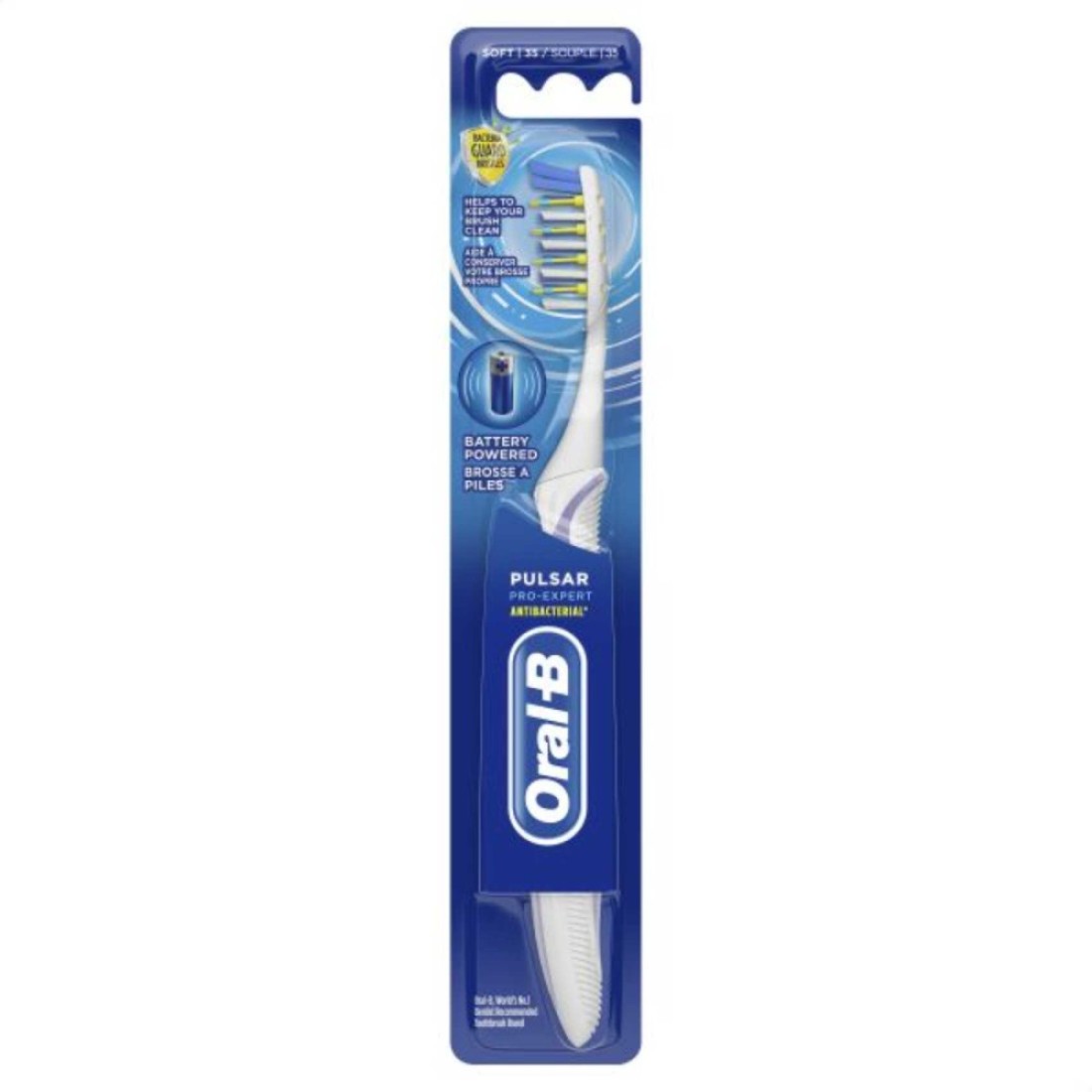 Oral-B Proexport Pulsar Powered Toothbursh 40 Medium Multicolour