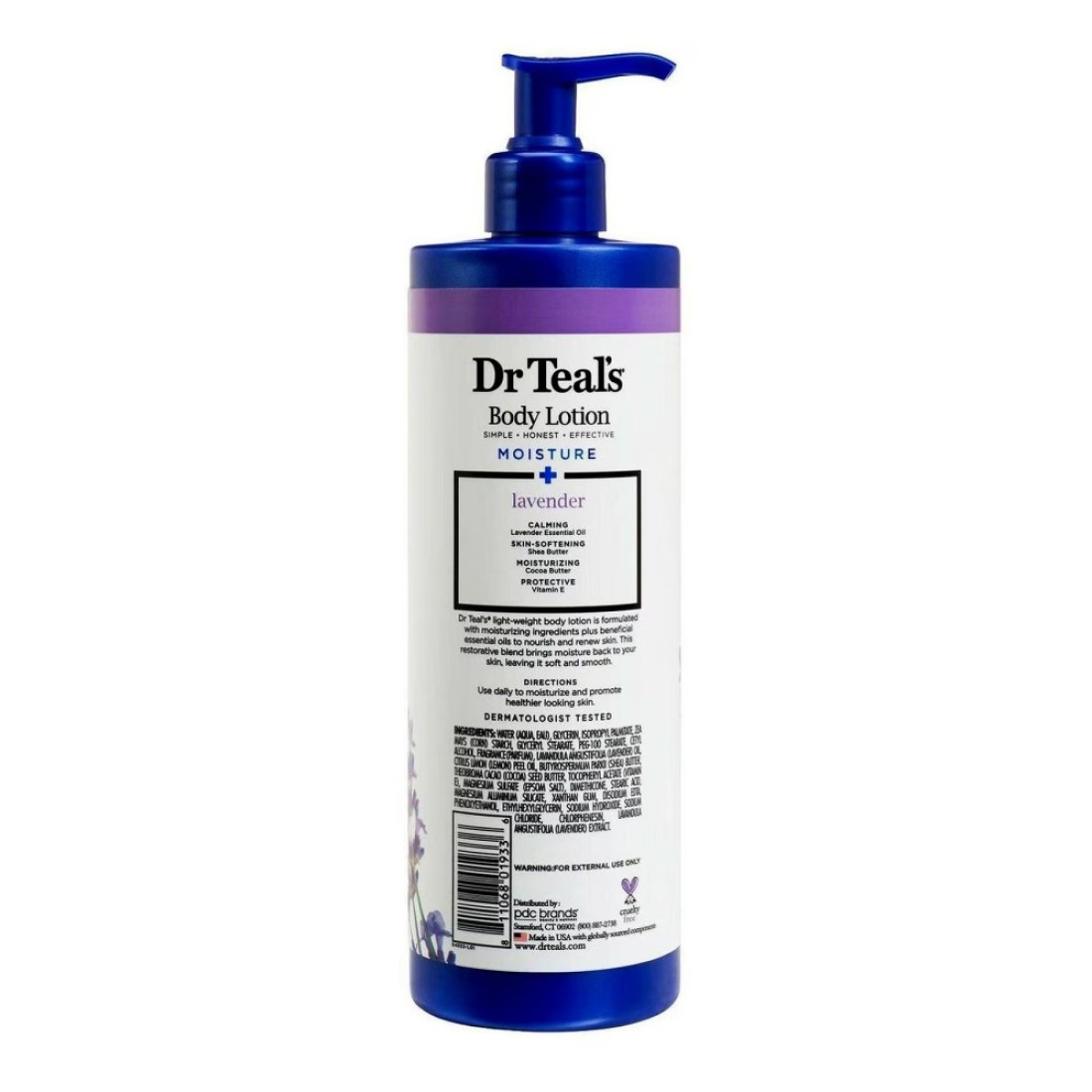 Dr Teal&#39;s Soothing Lavender Body Lotion White 532ml
