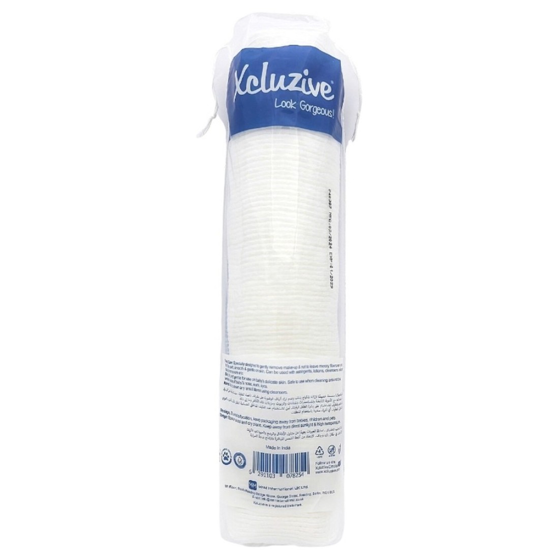 Xcluzive Round Cotton Makeup Pads 100 Pads