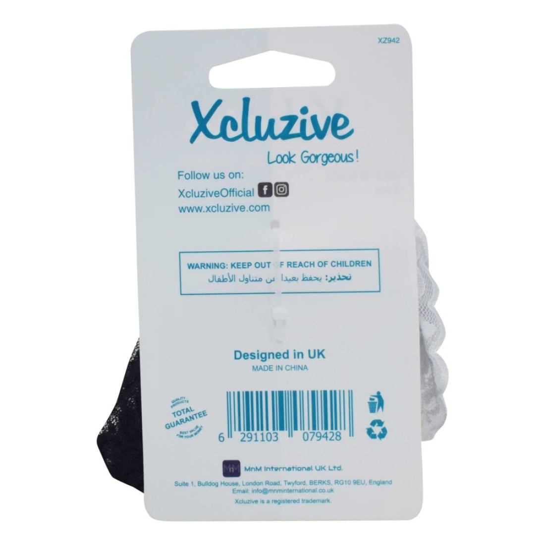 Xcluzive Lace Hair Bands Multicolour 2 PCS
