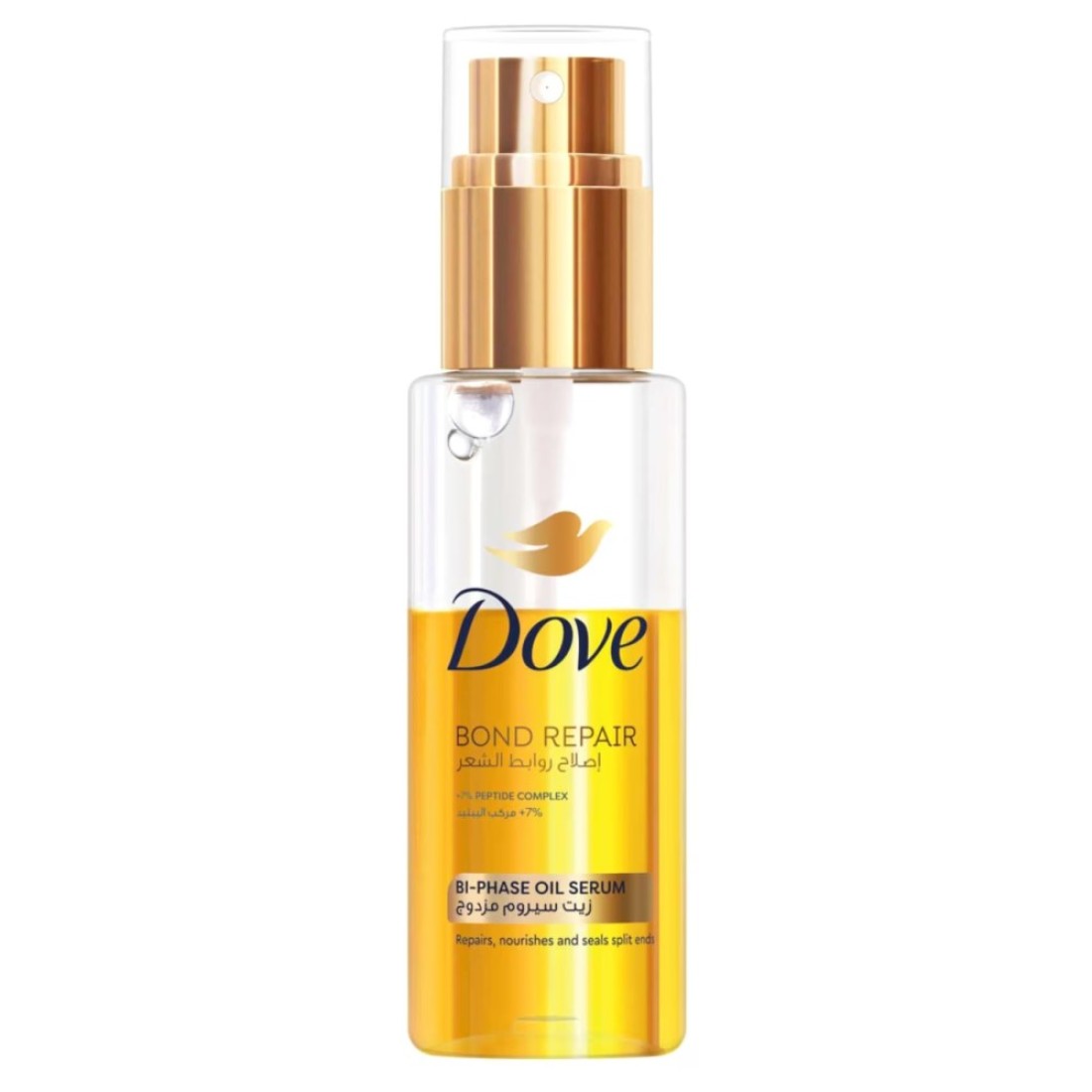 Dove Bond Repair Peptide Complex Bi-Phase Oil Serum, 80ml Pack of 2