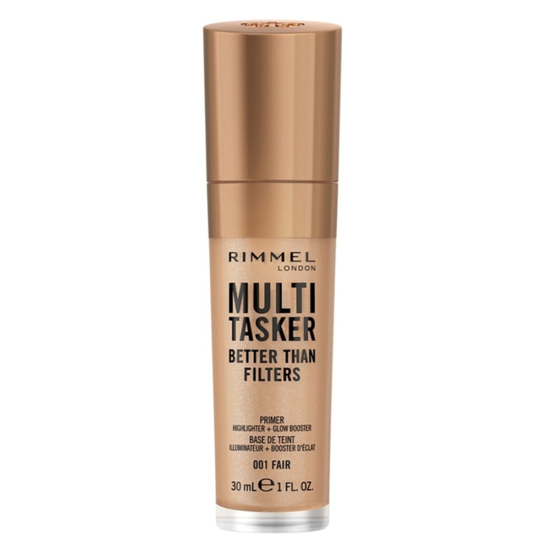 Rimmel London Multi Tasker Better Than Filters Primer Highlighter Plus Glow Booster 001 Fair 30ml