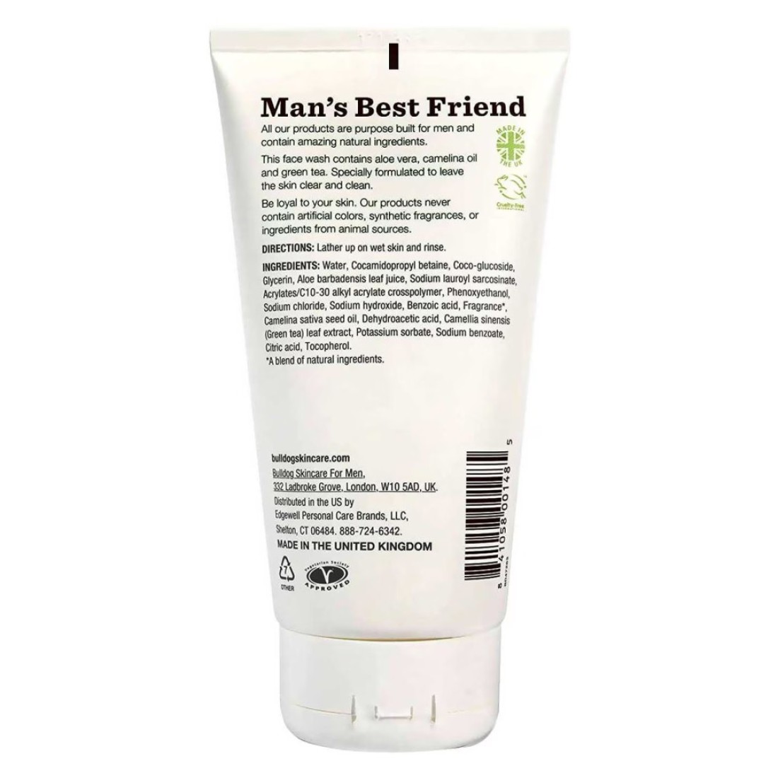 Bulldog Original Face Wash White 150ml
