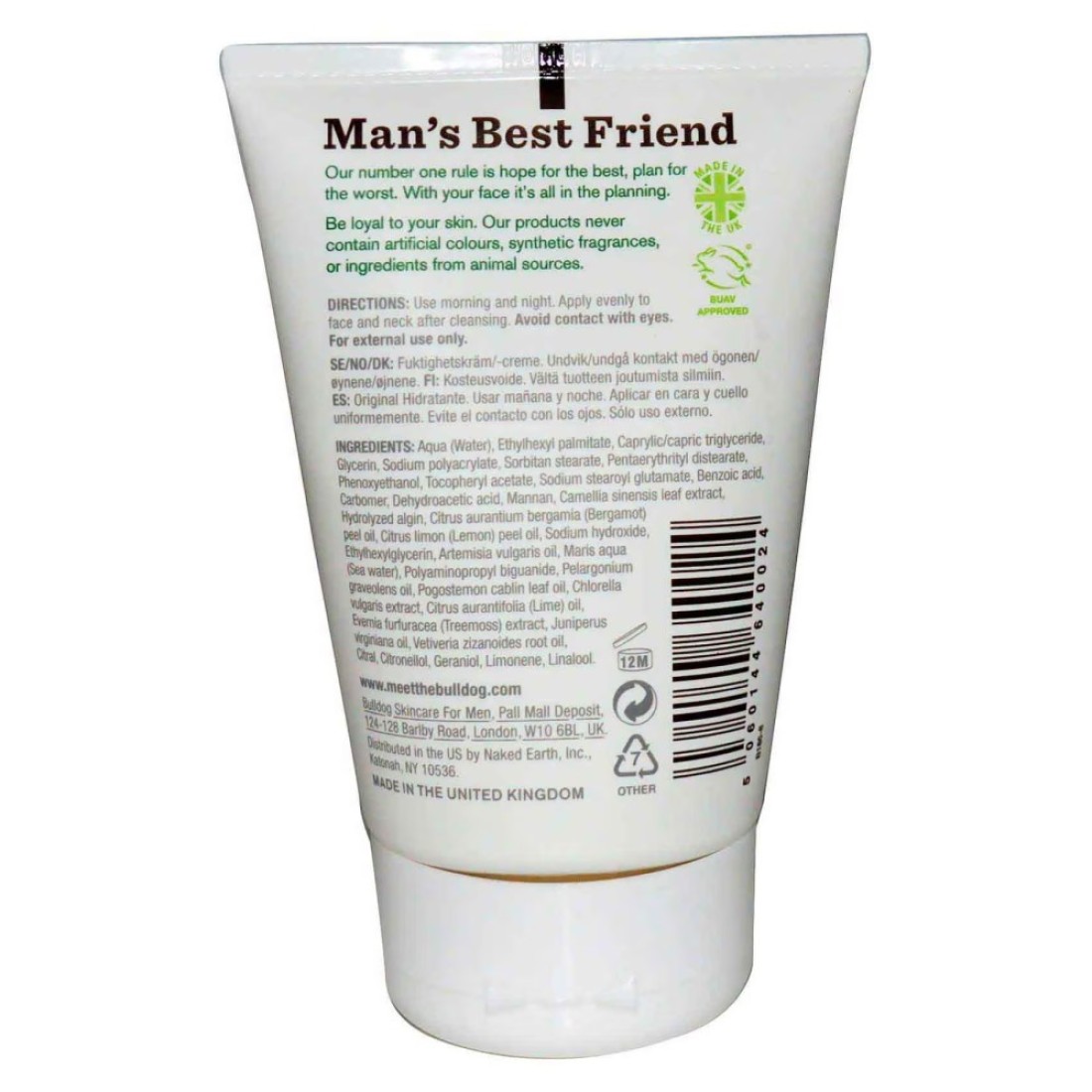 Bulldog Original Moisturizer White 100ml