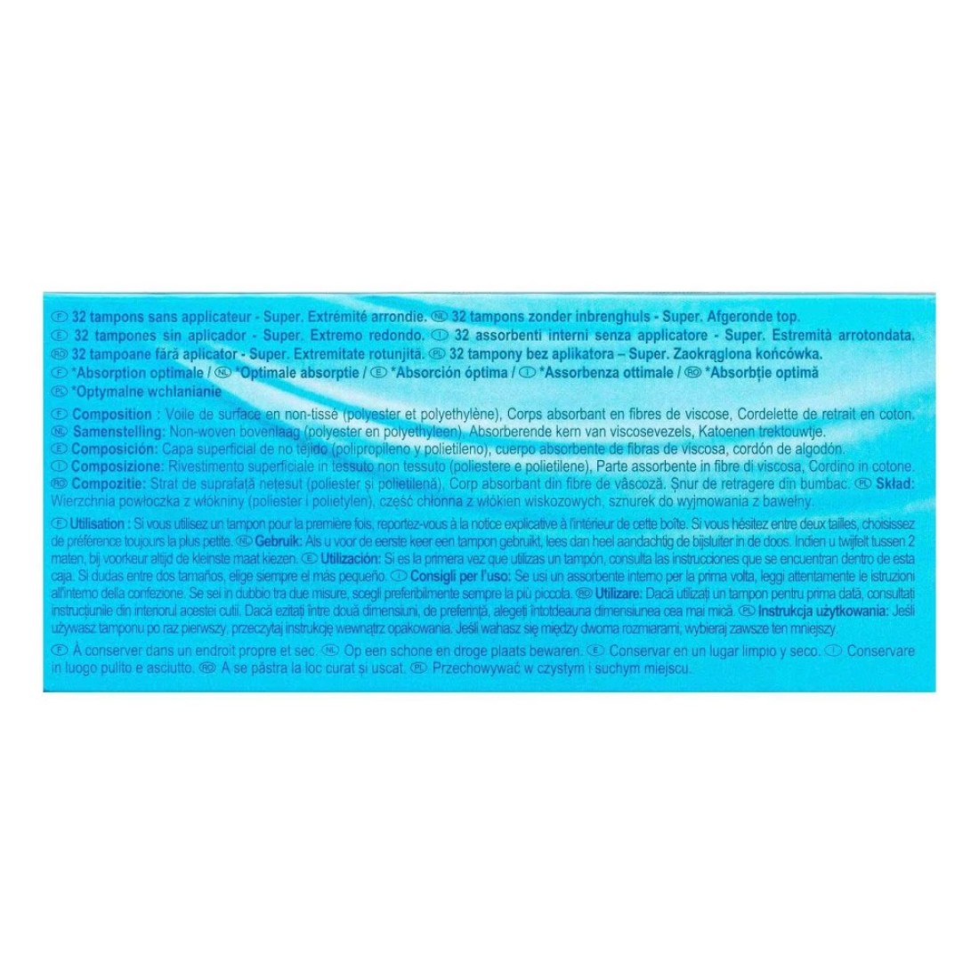 Carrefour Soft Super Optimal Absorption Tampons 32 Tampons