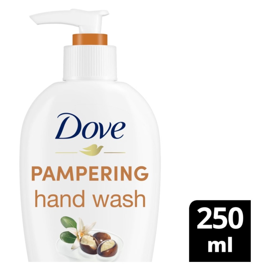 Dove Care And Protect Pampering Shea Butter And Vanilla Hand Wash White 250ml