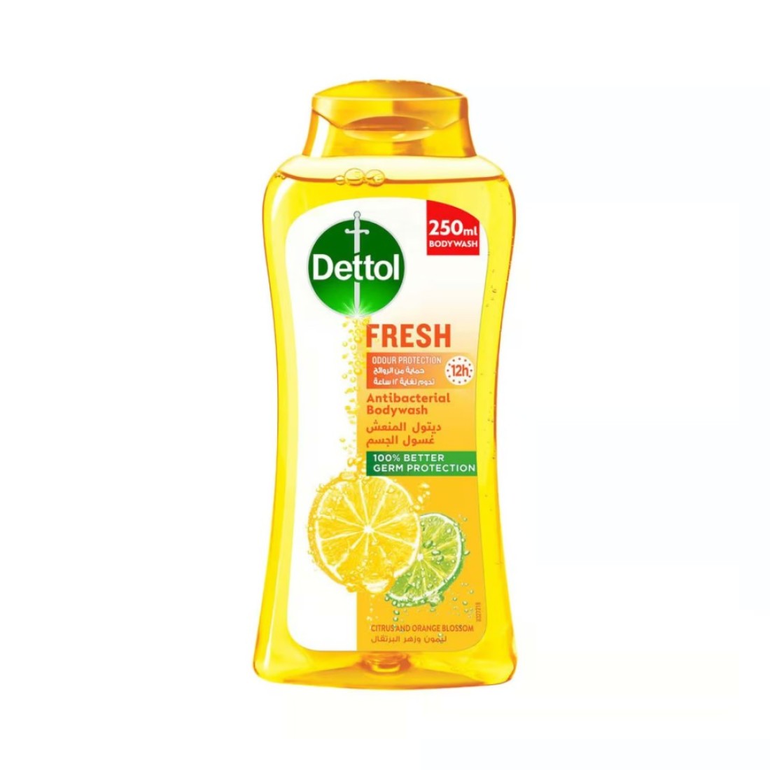 Dettol Fresh Anti Bacterial Body Wash Citrus &amp; Orange Blossom 500ml + 250ml