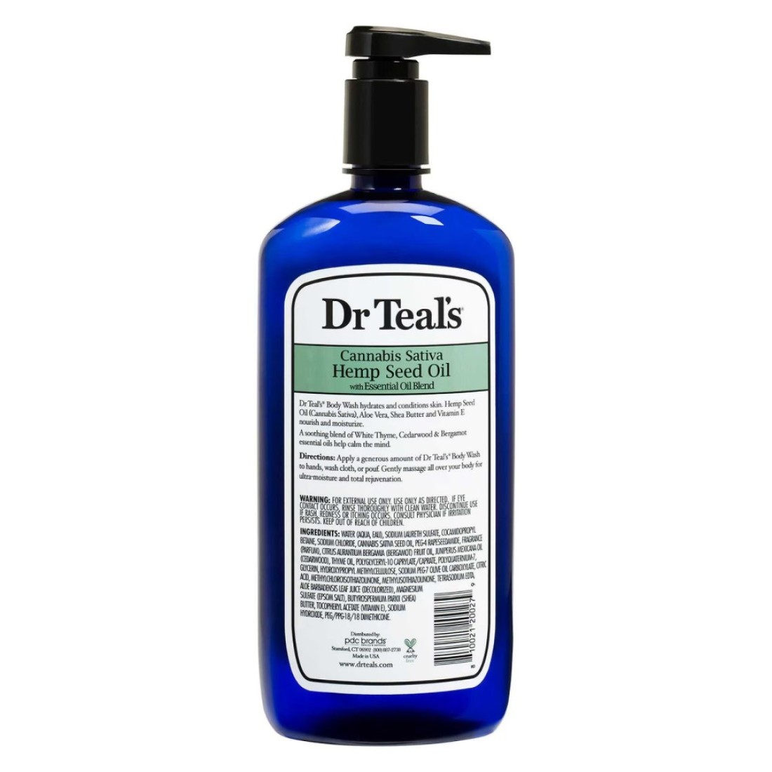 Dr Teal&#39;s Hemp Seed Oil Body Wash 710ml