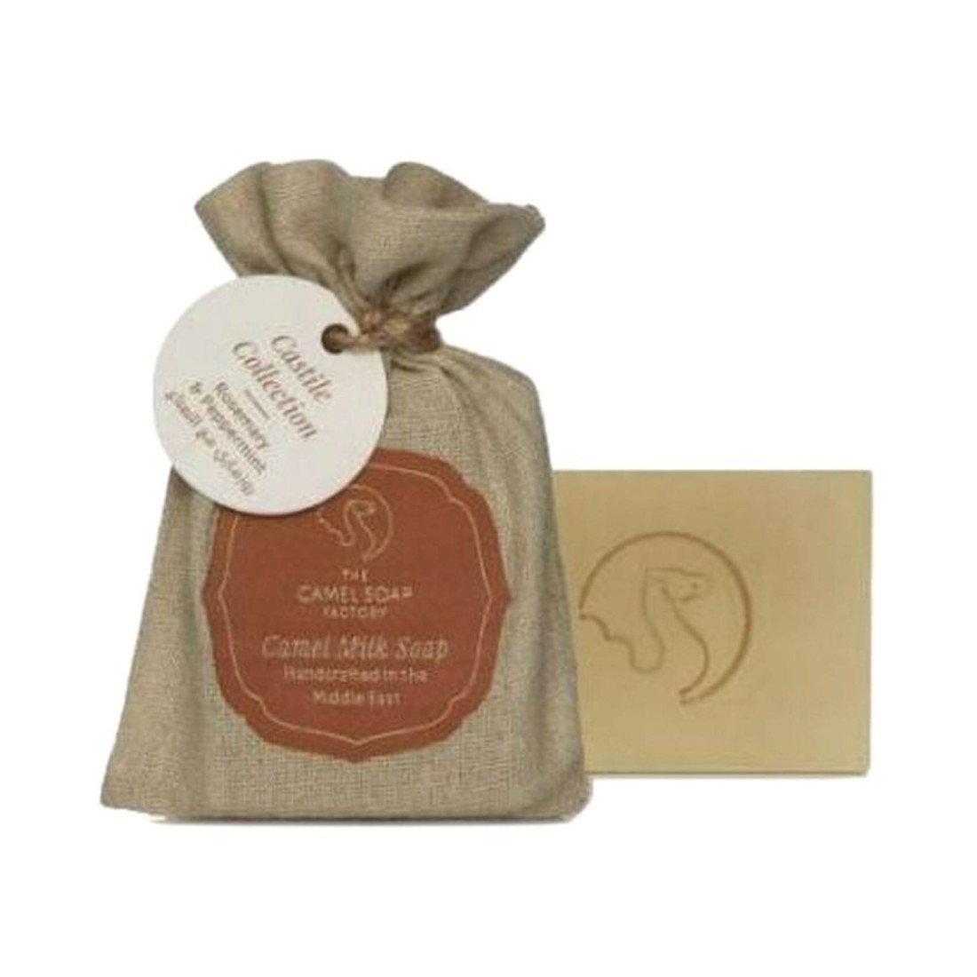 The Camel Soap Factory Rosemary And Peppermint Milk Soap 95g